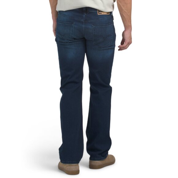 DIESEL Medium Blue Markee Straight Leg Jeans - Picture 2 of 2